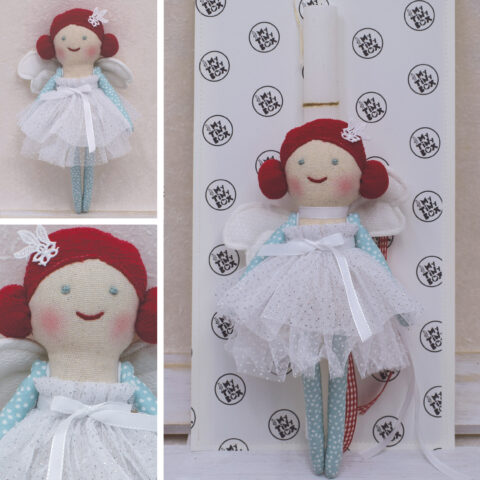 Πασχαλινή Λαμπάδα Χειροποίητη My Tiny Friends Νεράιδα Ρίτα