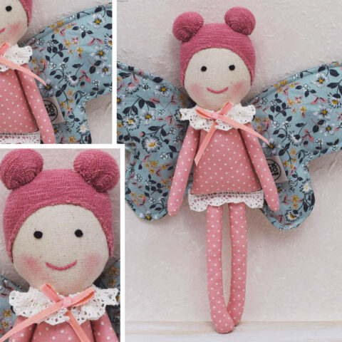 Πασχαλινή Λαμπάδα Χειροποίητη My Tiny Friend - Πεταλούδα Κάλλυ